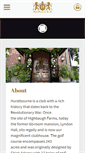 Mobile Screenshot of hurstbournecc.com